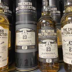 CHESS MALT BLACK PAWN D7 GLENBURGIE 23 R