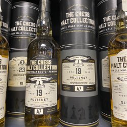 CHESS MALT BLACK PAWN A7 PULTENEY 19 R