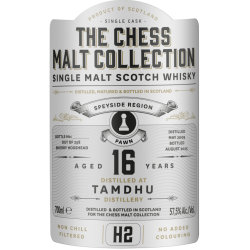 CHESS MALT WHITE PAWN H2 TAMDHU 16 �R