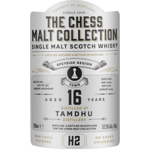 CHESS MALT WHITE PAWN H2 TAMDHU 16 �R
