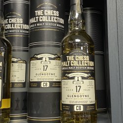 CHESS MALT BLACK BISHOP C8 GLENGOYNE 17 R