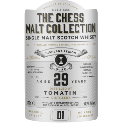 CHESS MALT WHITE QUEEN D1 TOMATIN 29 R