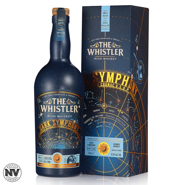 THE WHISTLER DARK SYMPHONY, IRISH WHISKEY, COGNAC CASK FINISH