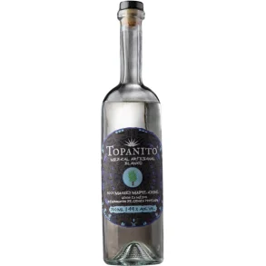 TOPANITO MEZCAL ARTESANAL, 100 % MAGUEY MADRE CUISHE