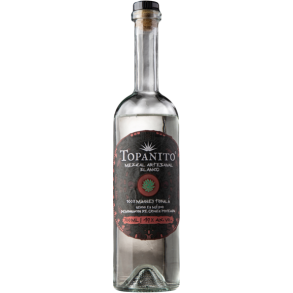 TOPANITO MEZCAL ARTESANAL, 100 % MAGUEY TOBALA