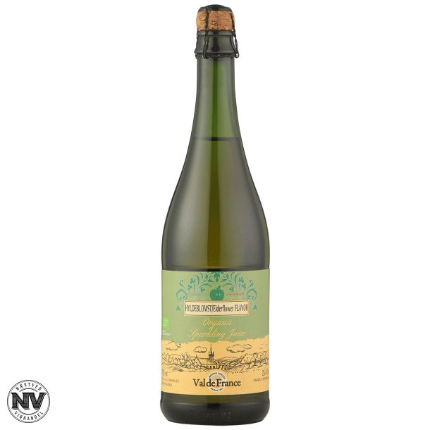 VAL DE FRANCE KOLOGISK ALKOHOLFRI HYLDEBLOMST CIDER