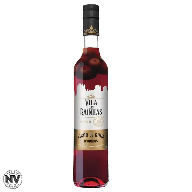 VILA DAS RAINHAS, LICOR DE GINJA, SYRLIG KIRSEBRLIKR - 50 CL.