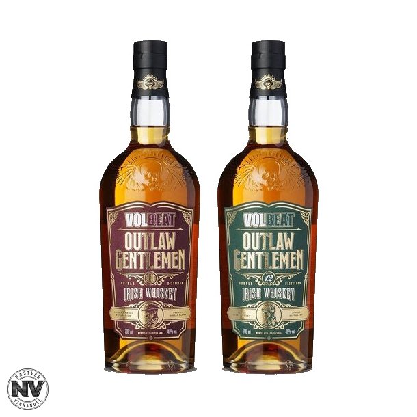 VOLBEAT OUTLAW GENTLEMEN IRISH WHISKEY - ST MED EN AF HVER VARIANT