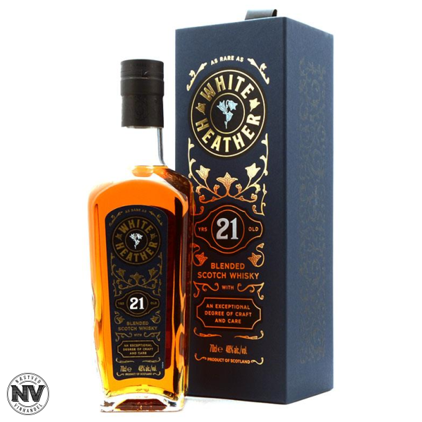 WHITE HEATHER 21 R BLENDED WHISKY