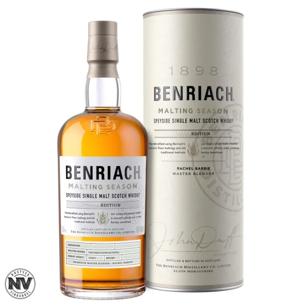 BENRIACH MALTING SEASON, SECOND EDITION, SPEYSIDE SINGLE MALT WHISKY