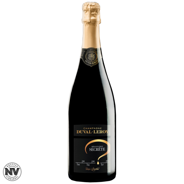 DUVAL-LEROY CHAMPAGNE, DGUSTATION SECRTE, 6 UNIKKE VINTAGE CHAMPAGNER
