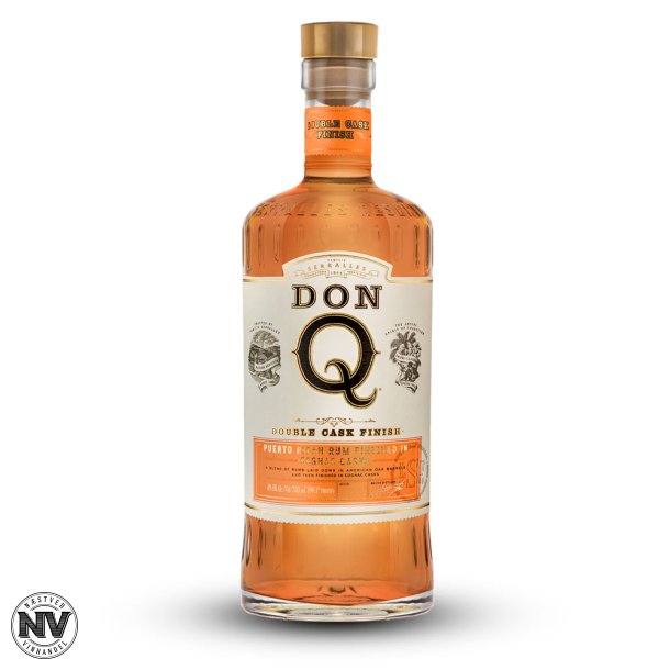 DON Q DOUBLE AGED ROM, COGNAC FINISH