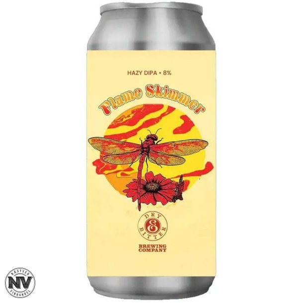 DRY &amp; BITTER FLAME SKIMMER HAZY DIPA