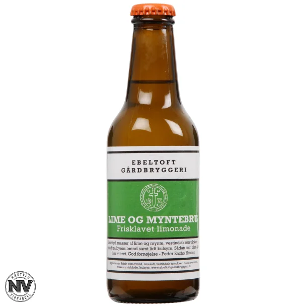 EBELTOFT GRDBRYGGERI - LIME &amp; MYNTE LIMONADE MED BRUS