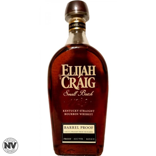 ELIJAH CRAIG SMALL BATCH, KENTUCKY STRAIGHT BOURBON, BARREL PROOF