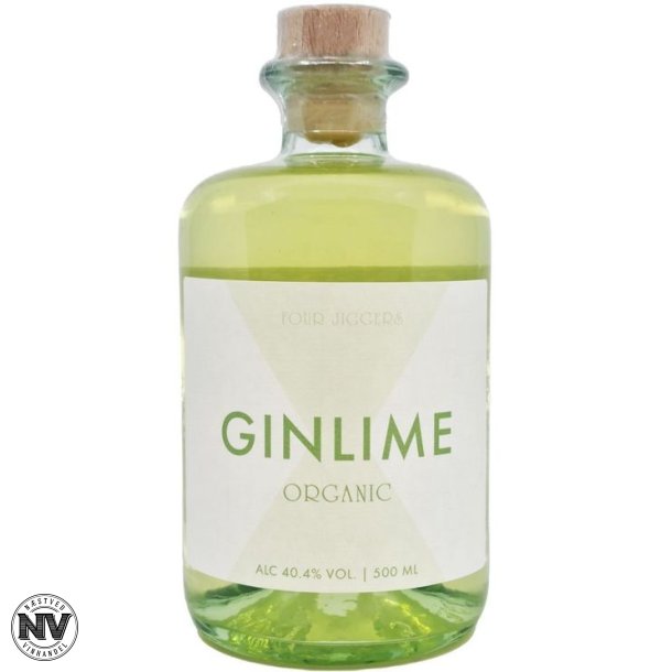 FOUR JIGGERS GINLIME ORGANIC GIN