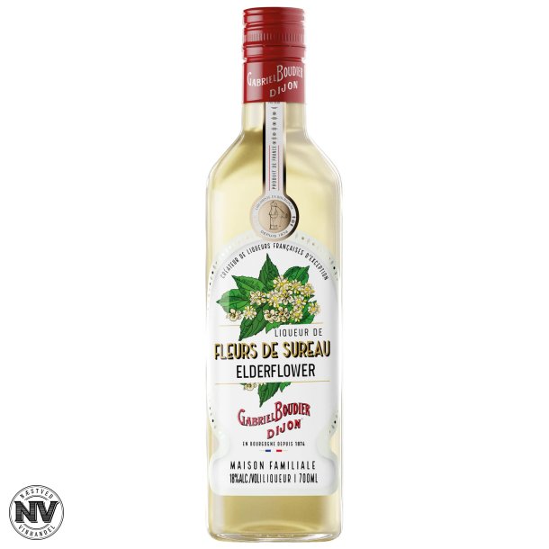 GABRIEL BOUDIER LIQUEUR DE FLEURS DE SUREAU, HYLDEBLOMST LIKR