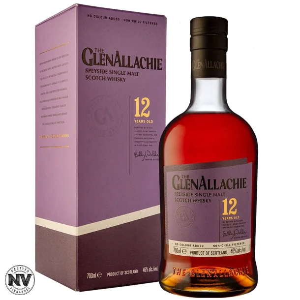 GLENALLACHIE SINGLE MALT WHISKY 12 R