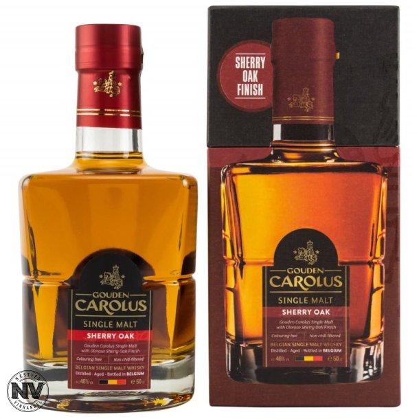 GOUDEN CAROLUS SINGLE MALT WHISKY, SHERRY OAK