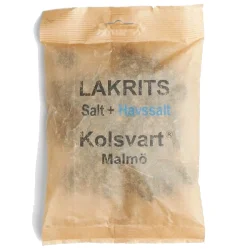 KOLSVART, LAKRITS - SALT+HAVSALT LAKRIDS