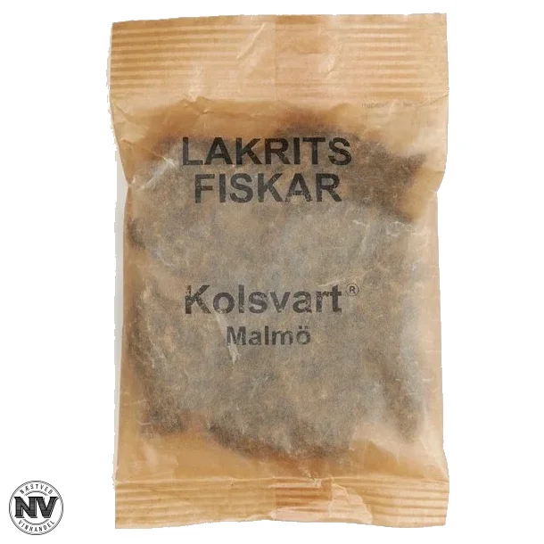 KOLSVART, LAKRITS FISKAR - SD LAKRIDS