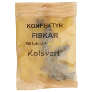KOLSVART FISKAR, SD CITRON+SALT LAKRIDS